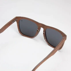 UOS Wave Hog Sunglasses - Brown Wood -Ride The Board 062048