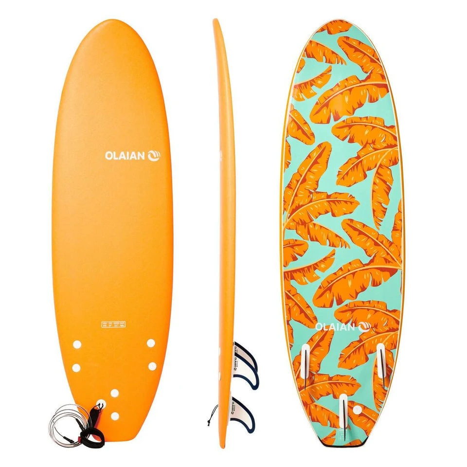 Olaian Softboard 6'0 - Orange 3 Olaian Softboard 6'0 - Orange
