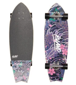 32" SURF SKATE - PURPLE KOI