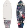 32" FISH TAIL CRUISER - WHITE KOI -Ride The Board 32 KoiFishWhite