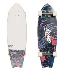 32" FISH TAIL CRUISER - WHITE KOI
