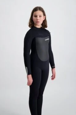 Cold Snap Youth 3/2 Chest Zip Steamer -Ride The Board 43girlssteamer Fullbody JPG 21copy ada73284 c78c 42bc 845f b2d1babfd7a6