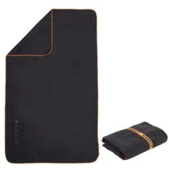 ULTRA COMPACT MICROFIBRE TOWEL - Nero
