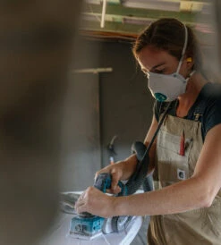 Extra Shot By Rachael Tilly Midlength - Ochre -Ride The Board AQSSExtrashotWEB4