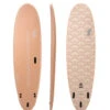 Bom Bora Softboard - Pale Peach Arches -Ride The Board BB PalepeachEthnicSun 7 0 3UPS