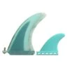 AQSS Single Tab 8" Fins 2+1 Set - Aqua