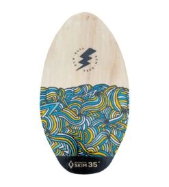 BOM BORA - WOODEN SKIMBOARD 35"