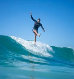 AQSS Boulevard Longboard - 9'0 Blue Stripe -Ride The Board Boulevard Lifestyle3