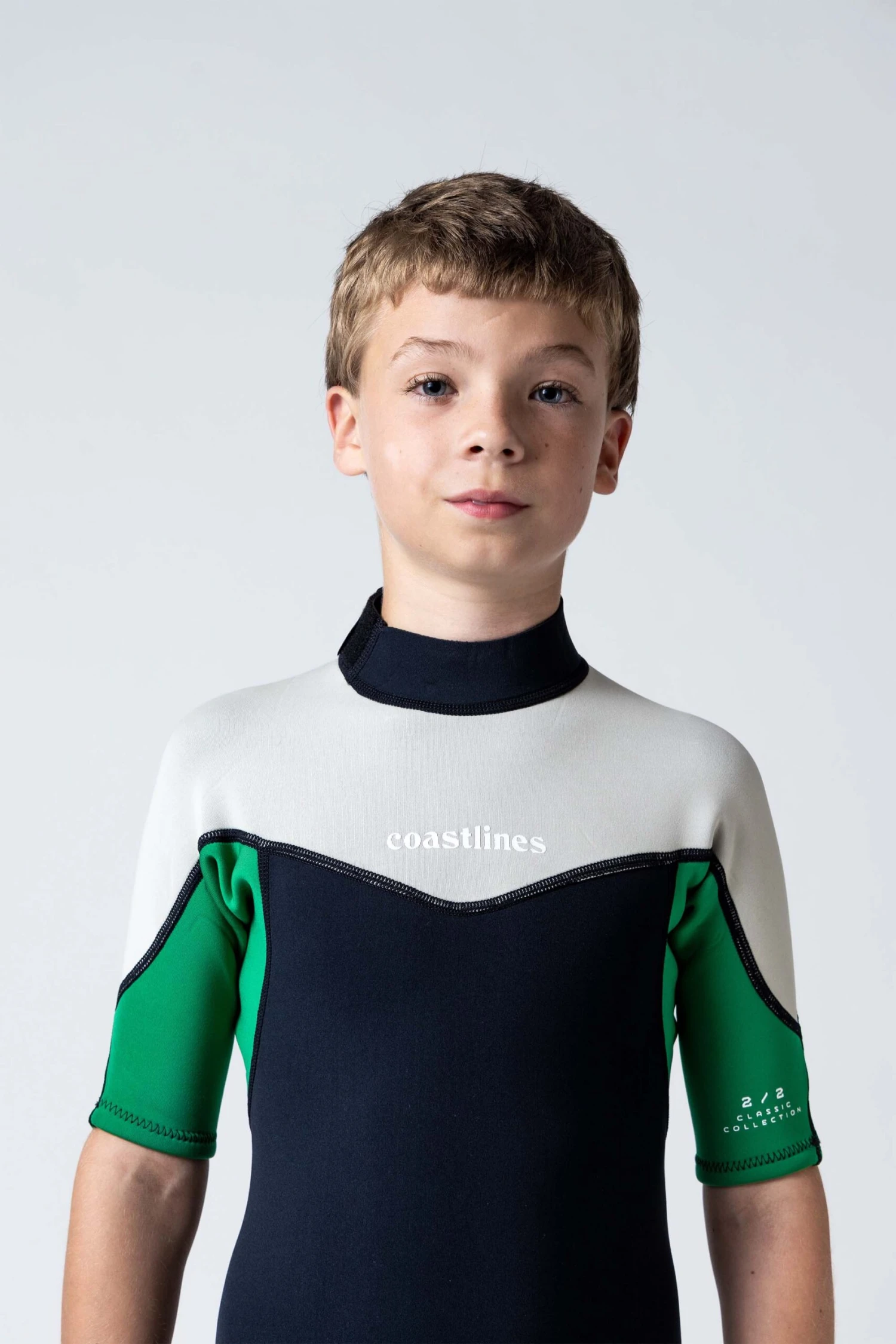 Classic Boys 2/2 Back Zip Springsuit - Green 8 Classic Boys 2/2 Back Zip Springsuit - Green - Image 6