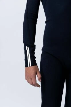 Classic Youth 3/2 Back Zip Steamer - Black -Ride The Board COA 0001 WetsuitStillSelects 94