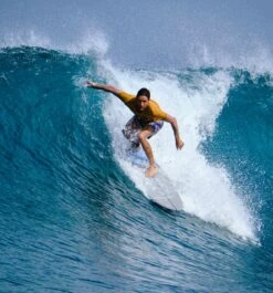 AQSS Carbon Jet 2.9 EPS Funboard By Beau Young - White Carbon -Ride The Board CarbonJet