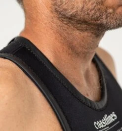 Classic Mens 2/2 Back Zip Sleeveless Long John Wetsuit -Ride The Board Classicmens2 2backziplongjohn D7