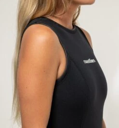 Classic Womens 2/2 Back Zip Sleeveless Long John Wetsuit 14 Classic Womens 2/2 Back Zip Sleeveless Long John Wetsuit -Ride The Board Classicwomens2 2backziplongjohn D1