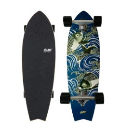 32" CRUISER SURF SKATEBOARDS - CARP FISH