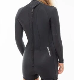 Performance Premium Womens 2/2 Back Zip Springsuit Long Sleeve 17 Performance Premium Womens 2/2 Back Zip Springsuit Long Sleeve -Ride The Board PROwomenslongsleevespringsuit D3