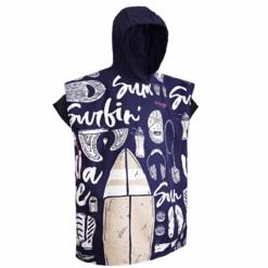 Kids Poncho Towel 550 - Icon Blue