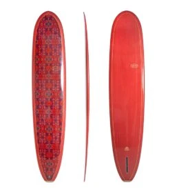 Vintage Log Longboard - Maroon