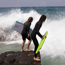 BOM BORA BODYBOARD 39" - LIME/GREY -Ride The Board bb8 147d484f 032b 4541 bb15 c99f204a06ff